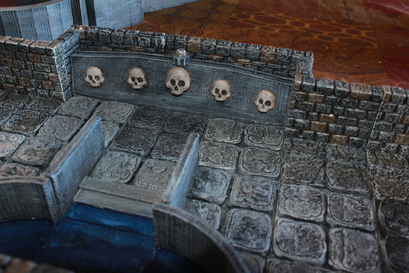OpenForge Skull Crossing Diorama Tile