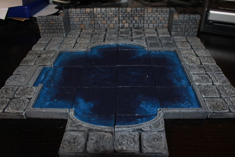 OpenForge Stone and Concrete Pool