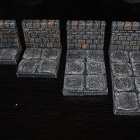 OpenForge Stone Dungeon Edge Walls - Thumbnail 6