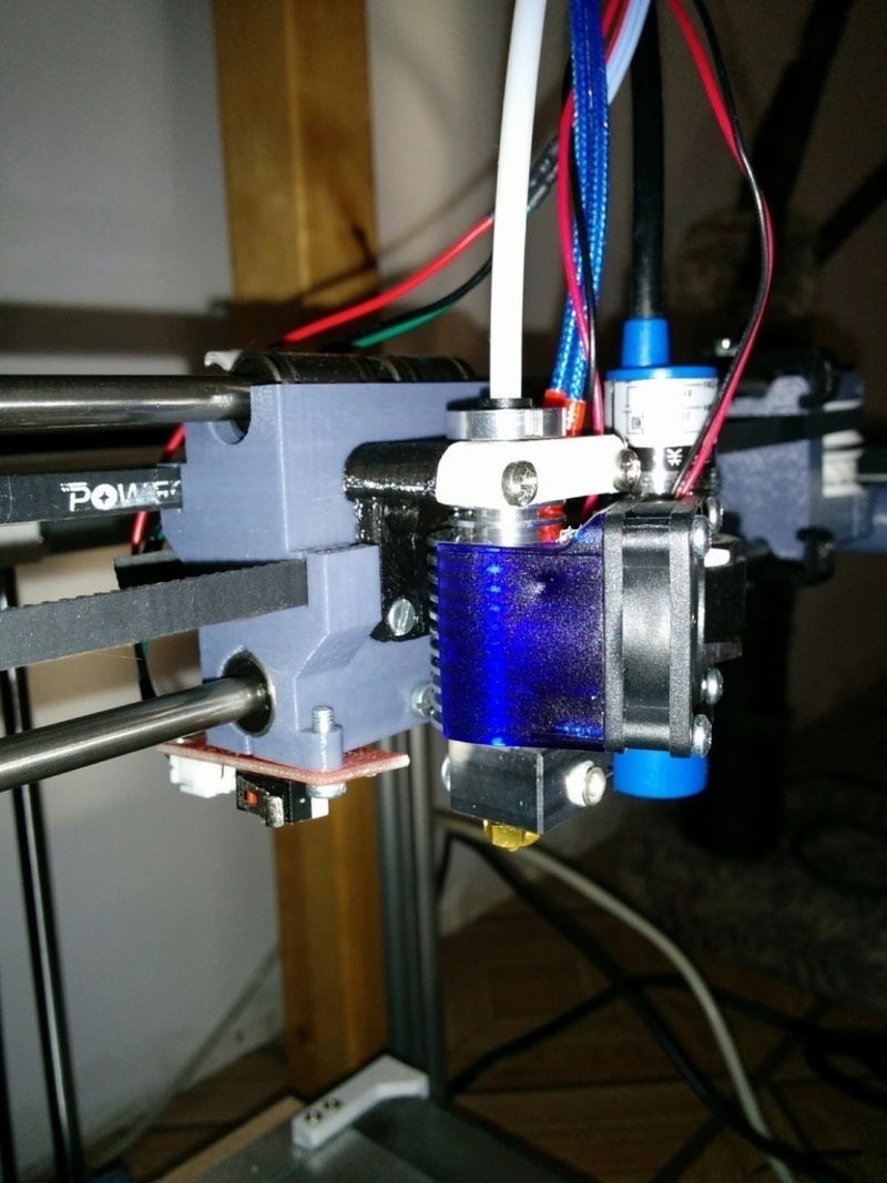 E3D v6 head adaptor for SmartRapCore alu