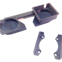Slide-In Dual Fan Mount for Zortrax M200 - Thumbnail 4