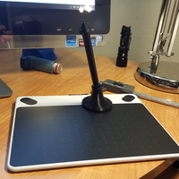 Small wacom pen holder 3D Printing 78640