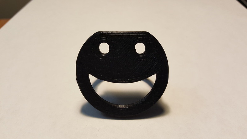 Phone stand smiley face