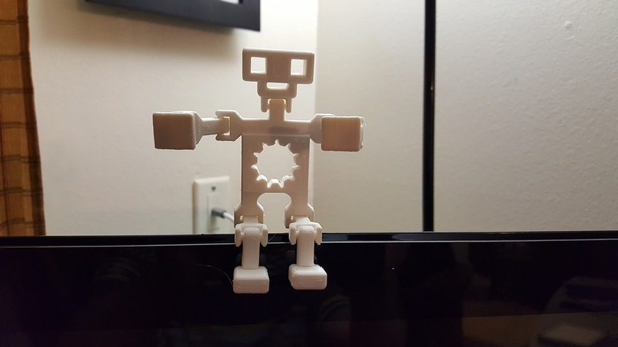 Sam the jointed robot 3D Print 78656
