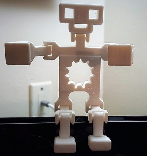 Sam the jointed robot 3D Print 78660
