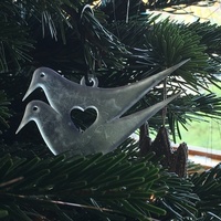 Small Turtle dove tree ornament 3D Printing 78807