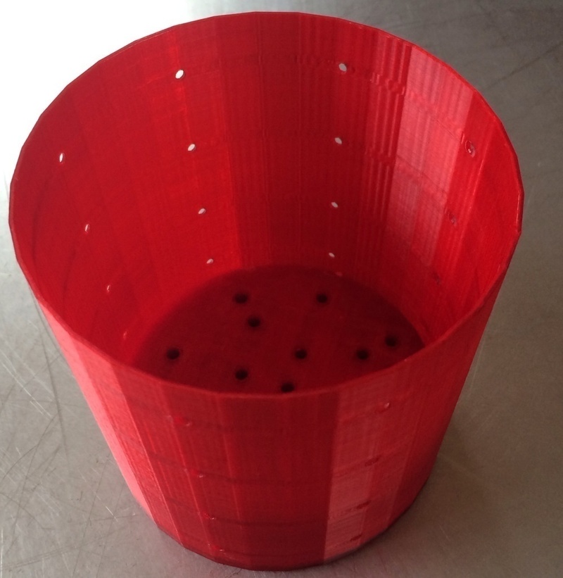 Cheese Press Mold and Follower