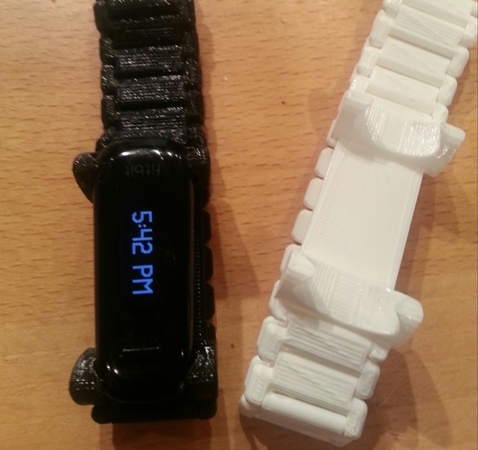 FitBit Wrist Strap 3D Print 78820