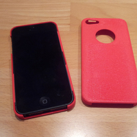Small iPhone5 Snap-on Case 3D Printing 78832