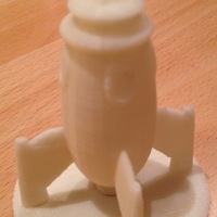 Spaceship Pudge with Flying Saucer Base - Thumbnail 2