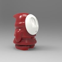 Small Shy Guy - Nintendo Character 3D Printing 78869