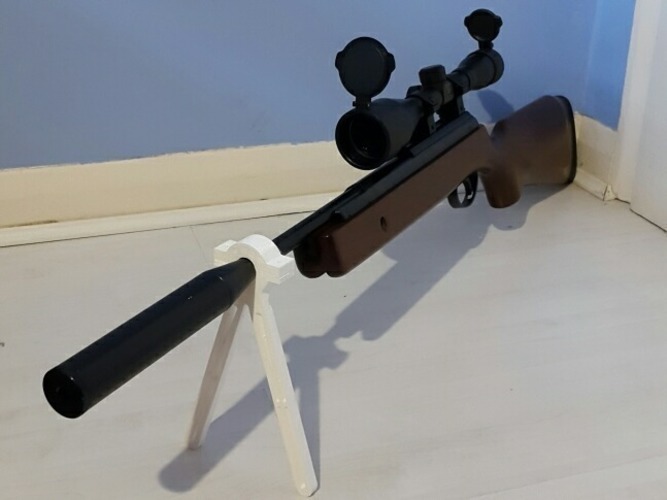 Air Rifle Bi-pod (17mm Diameter) 3D Print 79101