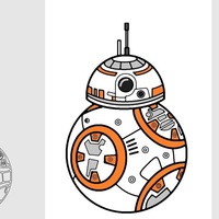 Star Wars BB8 cookie cutter - Thumbnail 3