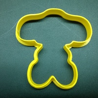 Small Bunny Cookie Cutter 3D Printing 79159