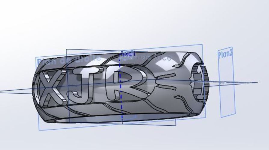 bague moto xjr 3D Print 79259