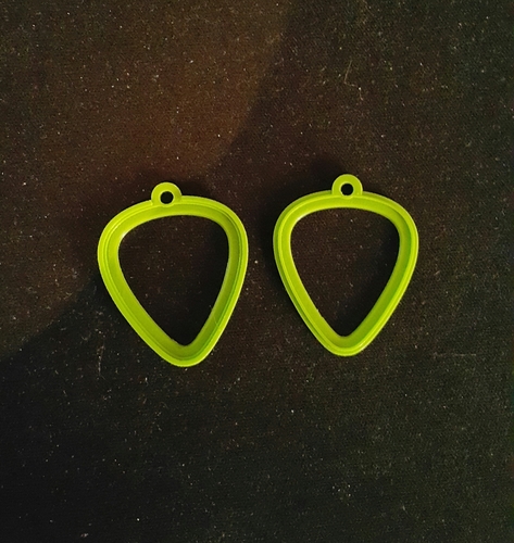 Guitar Pick holder - Pendant 3D Print 79317