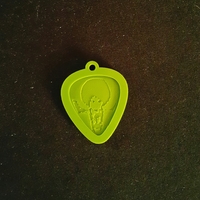 Guitar Pick holder - Pendant - Thumbnail 3