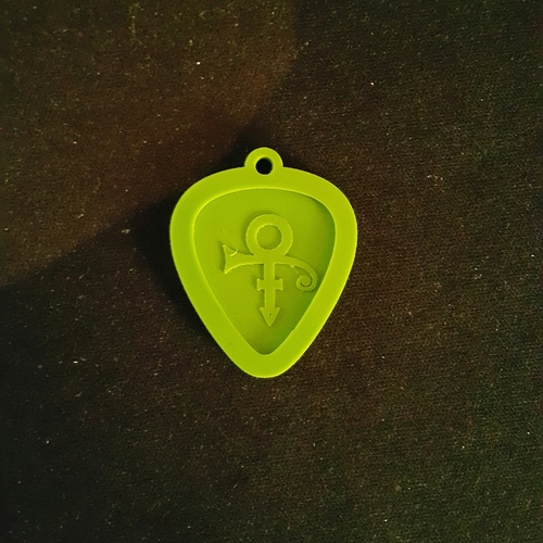 Guitar Pick holder - Pendant 3D Print 79319