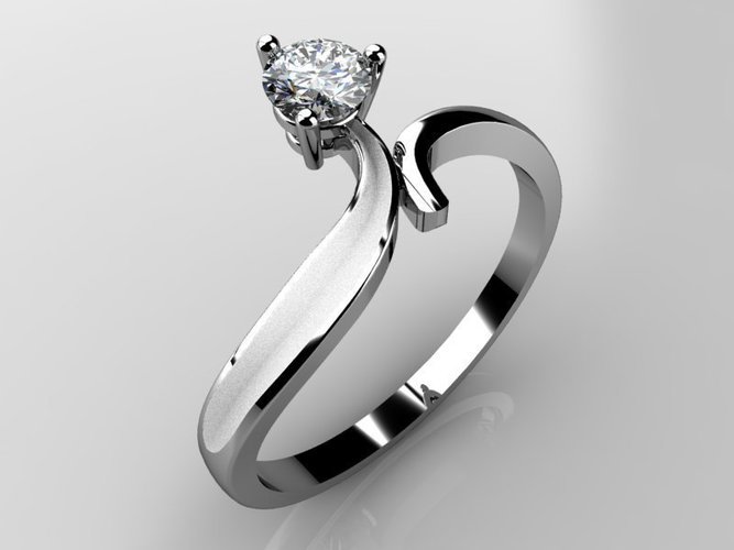 Pretty Ring 3D Print 79330