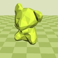 Koala Low Polygon Ornament - Thumbnail 1