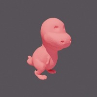 Small Tiny Dino 3D Printing 79350