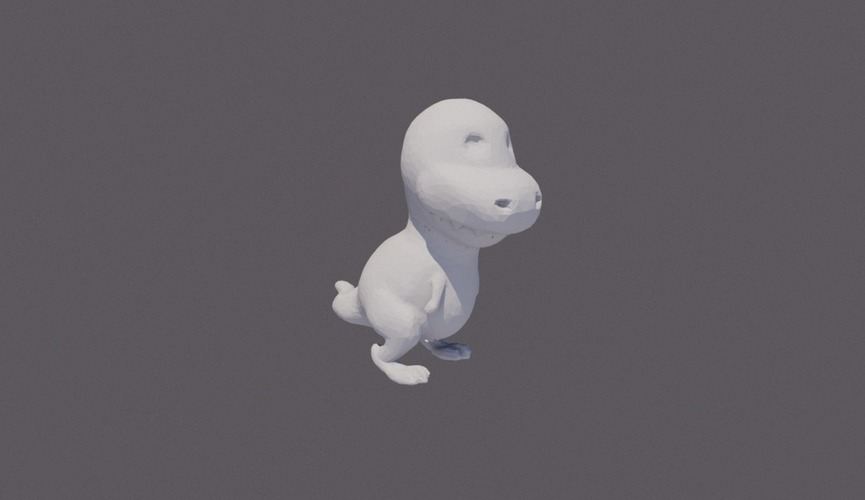 Tiny Dino 3D Print 79351