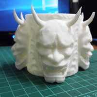 鬼頭戒子+四面鬼頭筆筒 - Thumbnail 2