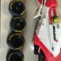 Tamiya F104 Rims for Rubber tires, and rims for 3d printed tires - Thumbnail 2