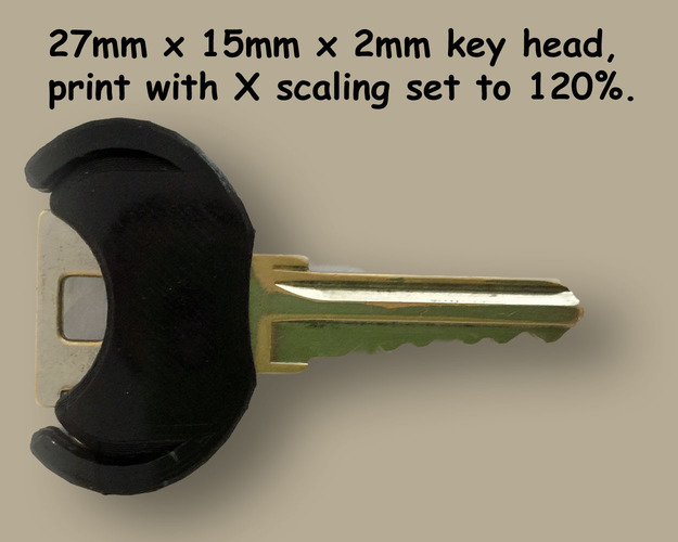 Tactile Key Cover (Plain) 3D Print 79437