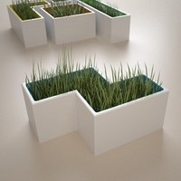 Tetris Flower Pot - Thumbnail 3