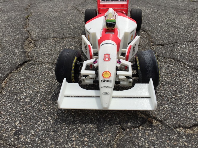 RS-01 Ayrton Senna’s 1993 McLaren MP4/8 Formula 1 RC-Car 3D Print 79500