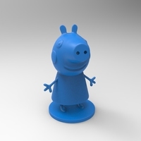 Small peppa pig 3D Printing 79509