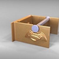 batman vs superman toilet paper holder - Thumbnail 2