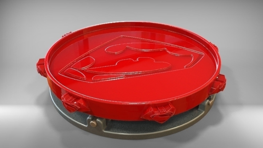 batman vs superman lazy susan 3D Print 79566