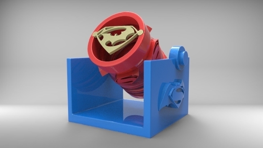 batman vs superman spotlight 3D Print 79568