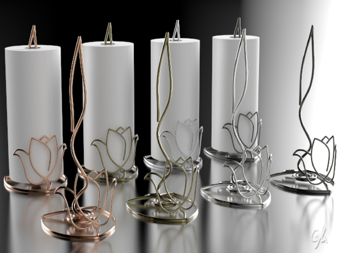 SG Tulip #2 Paper Towel Holder