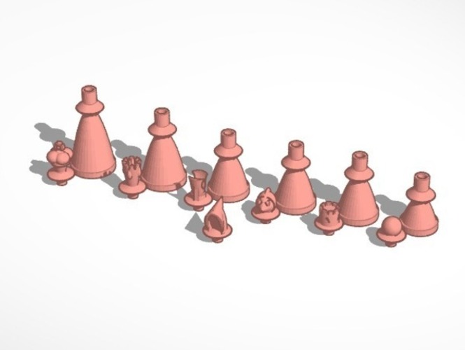 Headsman's Chess 3D Print 796