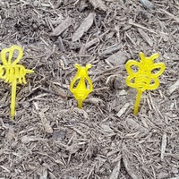 Spring Flowers, Butterflies and Bees Multi Purpose Picks - Thumbnail 5