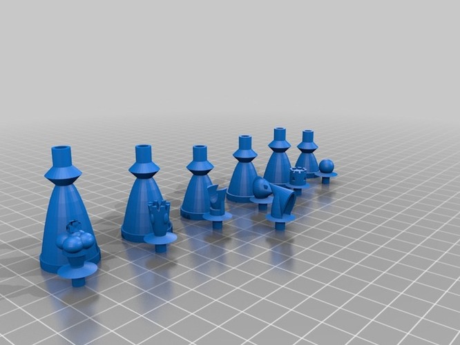 Headsman's Chess 3D Print 797