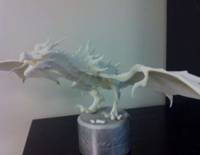 The dragon of white room 3D Print 79706