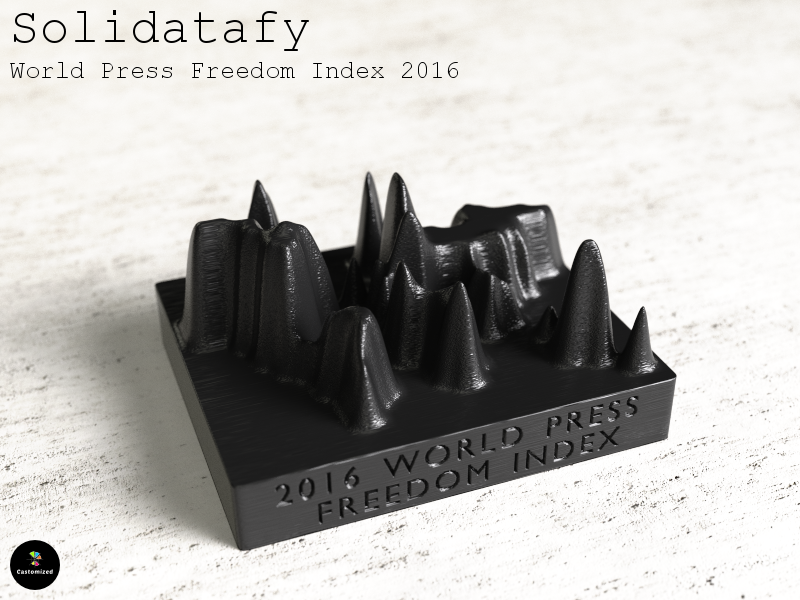 Solidatafy – World Press Freedom Index 2016
