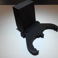 Small prusa I3 PRO C GEEETECH DUAL EXTRUDER fan BRACKET 3D Printing 79768