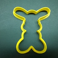 Small Bunny Cookie Cutter 3D Printing 79774