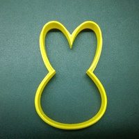Small Bunny Cookie Cutter 3D Printing 79784
