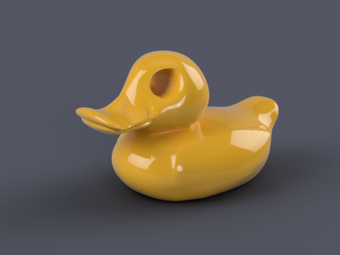 3D Printed Duck by Pinshape