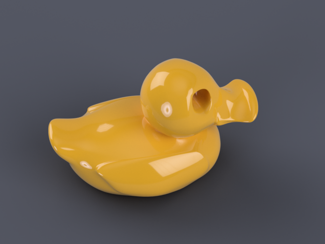 3D Printed Duck by Pinshape