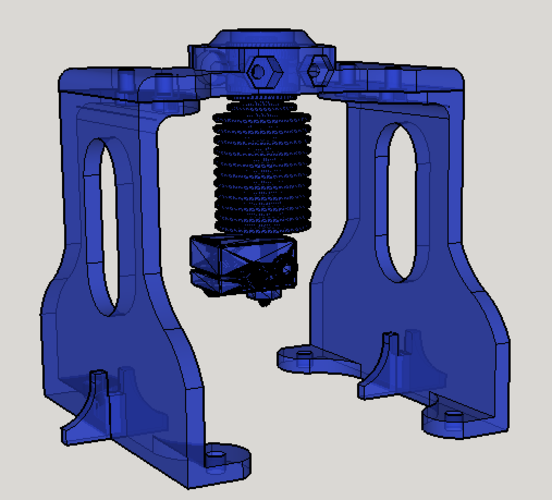 Hotend stand 3D Print 79820