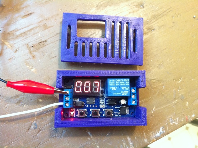 Programmable Timer Relay Case 3D Print 79827
