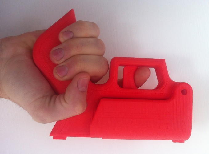 Pepper Spray Gun V2 3D Print 79829