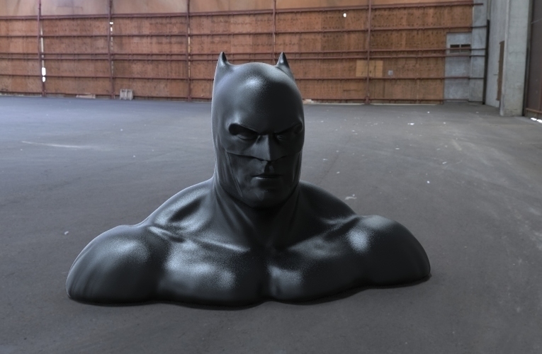 batman bust-a-print